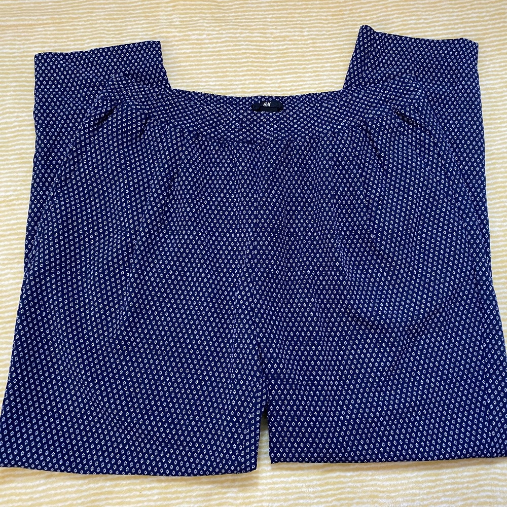 H&M High Waist Cropped Ankle Pant